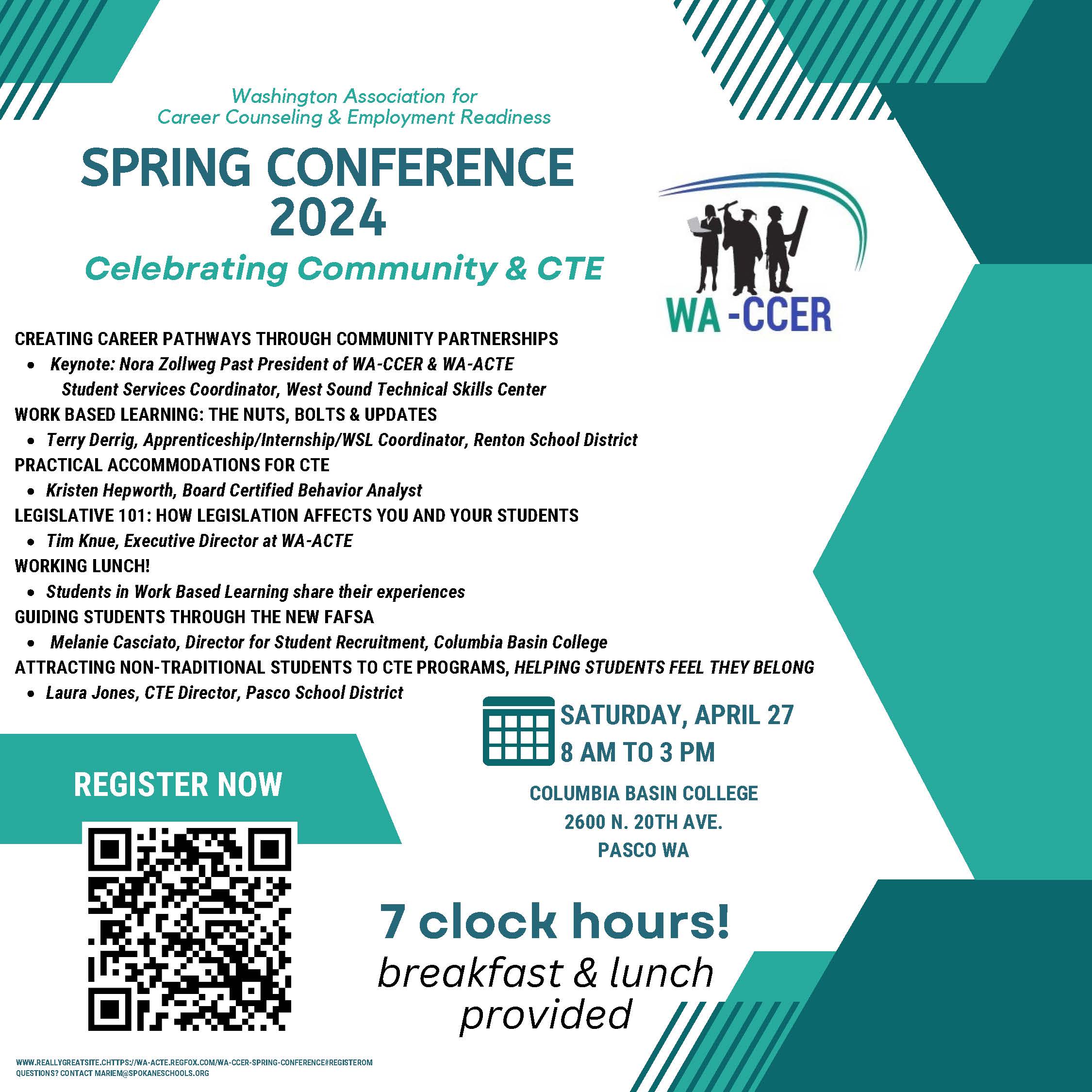 WA CCER Spring Conference